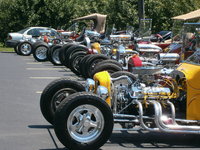 great row of scoops.....